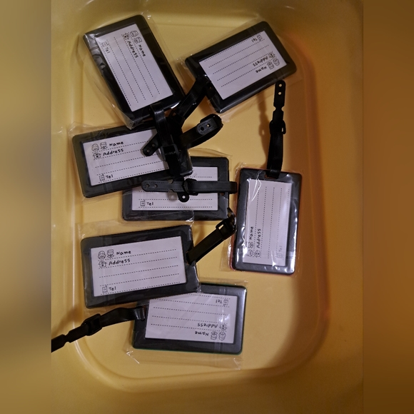 Luggage travel tags - Picture 2 of 2